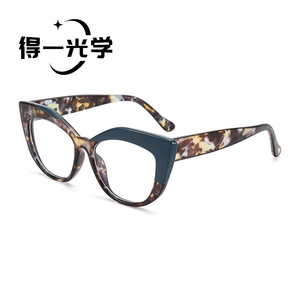 Gafas con Filtro de Luz Azul Estilo Ojo de Gato, Lentes de PC Unisex con Bloqueo de Color, Protección Anti-radiación - Product Image 2