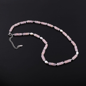 Collar de Perlas de Agua Dulce Naturales Planas de 4 mm, Impermeable y de Alta Calidad, para Mujer, JNK9422 - Product Image 6