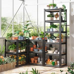 6-שכבה כבדה אחסון מתכת מדפים 16'w x 16'w x 16d x 72'h יחידות פלדה מתכווננות מחסן ארון מטבח ארון מטבח - Product Image 4