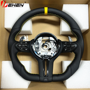 Volante Deportivo <span class=keywords><strong>M</strong></span> Sport de Cuero y Alcántara para <span class=keywords><strong>BMW</strong></span> F01 F06 F10 F11 F20 F21 F22 F30 F31 F32 F34 F36 F80 F82 F87 F90 M3 M5 - Product Image 3