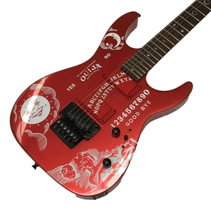 커스텀 24 플로이드 10탑 레드 메이플 탑 일렉트릭 기타, 에보니 플로이드 로즈 트레몰로 브릿지 락킹넛 5단 스위치 빠른 배송 - Product Image 1