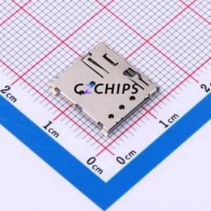 SMN-303 <b>SIM</b> <b>Card</b> Connector SMD Connector Self-Return Type Nano <b>SIM</b> <b>Card</b> <b>Card</b> <b>Holder</b> With <b>Card</b> Detection - Product Image 1