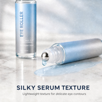 Sérum Contour des Yeux OEM GHK-CU au Peptide de Cuivre, Roll-on de Nuit Anti-rides, Anti-cernes et Anti-poches à la Caféine et Niacinamide
