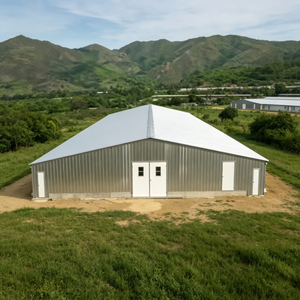 Prefabricated Poultry <strong>House</strong> Large Span Steel Structure <strong>Chicken</strong> Coop Customizable for Poultry Farming Broiler Farming - Product Image 5