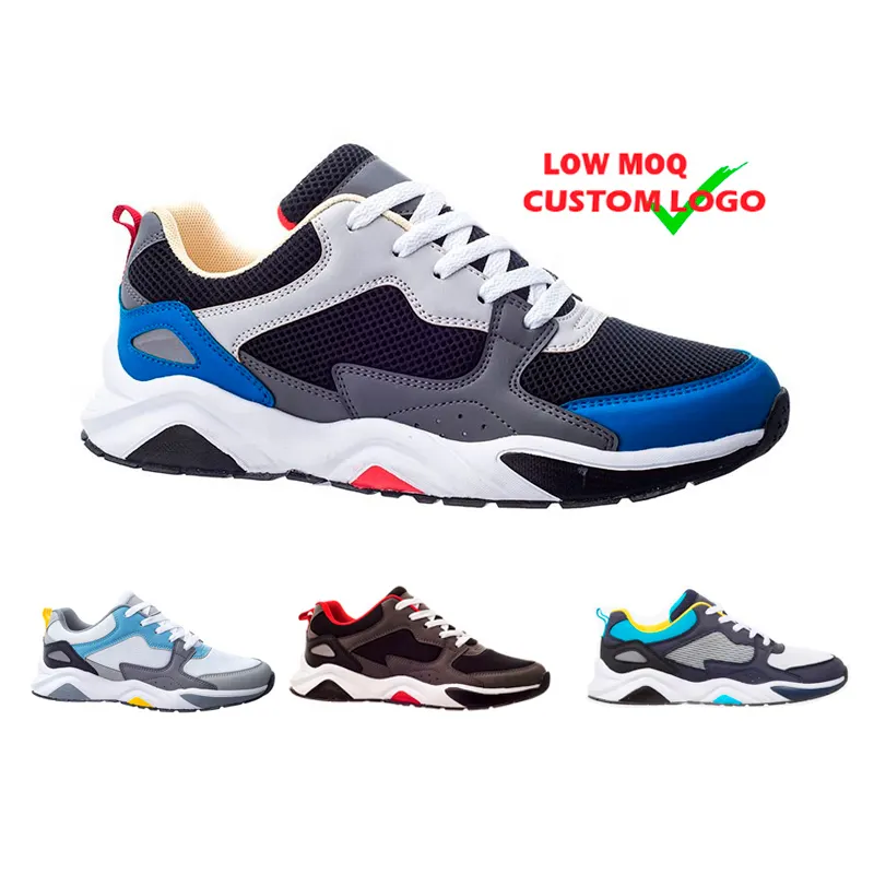 Zapatillas de deporte de lujo para hombre y mujer, zapatos de entrenamiento de colores, cómodos, de encaje, de alta calidad, color blanco, 46