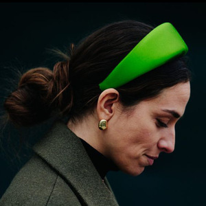 INS vendita caldo di spessore a livello di spugna fascia accessori di colore della caramella di velluto di raso della fascia - Product Image 5