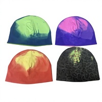 Bonnet personnalisé avec logo imprimé, bonnet de cyclisme, ski, course à pied, bonnet personnalisé, doublure de casque, bonnet brodé personnalisé