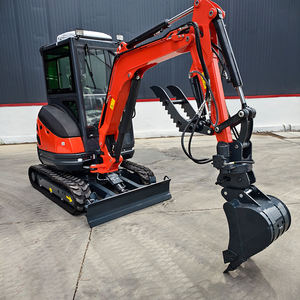 Aide 2.5 Ton Compacte Graafmachine Dieselmotor Crawler-Type Mini Graafmachine Landbouw Boerderij Gebruik - Product Image 6