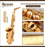 Starway Custom High Quality Alto Saxophone E Flat Brass Body Wind Musical Instruments for Professional Band