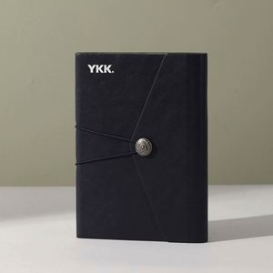 Cheap Luxury Custom Three-fold <b>Notebook</b> Journal Diary Planner with Metal Snap Viral Product 2025 for Dropshipping Gift Items - Product Image 6