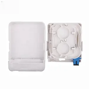 Best Price FTTX FTTR Indoor Wall Mounted ABS 1 Core Fiber Terminal Box Mini ODF Ftth Optical Box NAP box