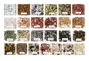 Puces mélangées naturelles multicolores pour plantes d'intérieur d'aquarium et décorations de vases - Product Image 6
