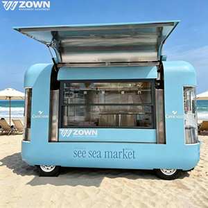 Camión de Comida Eléctrico ZOWN de Lujo y Diseño Moderno con Máquina de Espresso, Cocina Móvil para Servicio de Bebidas y Café, Listo para Operar - Product Image 1
