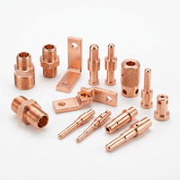 Cobre Telurio de Alta Conductividad Mecanizado por CNC para Contactos de Equipos Industriales de Alta Corriente con Servicio OEM Personalizado