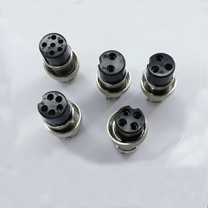 Connecteur aviation Gx16 8 broches femelle 16 mm, boîtier en alliage de zinc type DIN, connecteur de câble automobile en caoutchouc, fiche mâle en cuivre 4 broches 6 - Product Image 5