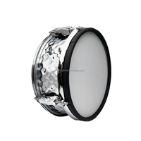 10 / 12 / 14 Inch Musical Instrument Electronic Electric Snare Tom Drums Set Kit Snare with Dual Zone 6 Point Trigger Plate