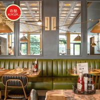 Fournisseur de services de design d'intérieur pour restaurants de luxe, solution de mise en plan 3D personnalisée pour hôtel, café