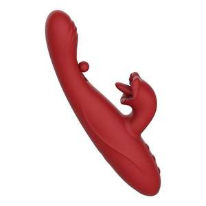 Stimolatore Clitorideo Intelligente 3-in-1 per Donne, 10 Frequenze, Vibratore Dildo con Funzione di Succhiamento e Vibrazione per Punto G - Product Image 1