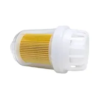 Filtre d'admission d'air transparent pour chauffage de stationnement avec tuyau en aluminium de 25 mm de diamètre, longueur 60/100/200 cm avec 2 pinces