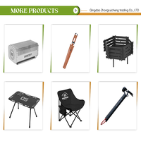 Chaise pliante compacte en alliage d'aluminium facile à ranger pour le camping, la randonnée, la plage, les festivals, les voyages en voiture, le camping, la table