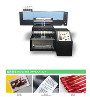 Impresora Digital de Etiquetas Flexibles con Control Automático para Cabezal de Impresión I3200, Impresora de Agua/UV con Certificación CE para Cordones de Ropa, 2026