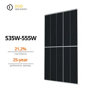 550瓦太阳能电池板Perc半电池双面535瓦540瓦545瓦555瓦500瓦太阳能电池板550瓦500瓦太阳能电池板价格