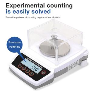 Nueva llegada balanza analítica 2kg/0,01g balanza de precisión Digital de laboratorio báscula de laboratorio balanza de precisión compacta - Product Image 4