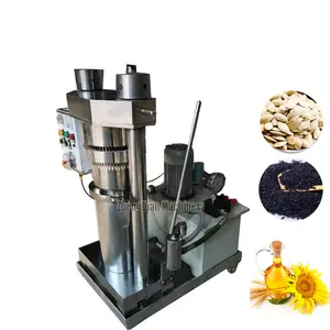 YZ-150 Hydraulic Cold press oil machine at home/Mini oil mill machine/Small oil mill machinery