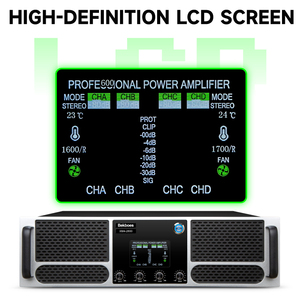 Bekboes Amplificateur OEM de puissance audio professionnelle à 4 canaux 2000 watts pour équipement de musique de qualité utilisé en extérieur - Product Image 4