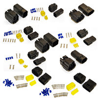 Connecteur électrique étanche de voiture, 10 pièces, 33Pin 0.6MM ECU unité de commande électronique, connecteur électrique étanche, harnais métallique, 6189 — 7106