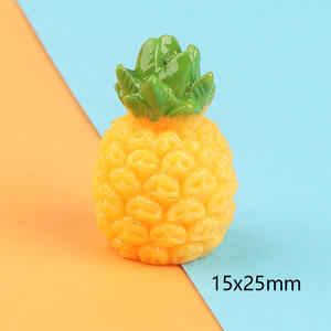 Accesorios Creativos y Lindos para Teléfono Móvil y Pinzas para el Cabello, con Diseño Tridimensional de Frutas en Resina - Product Image 6