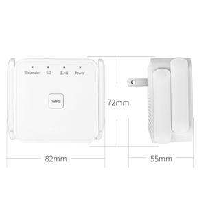 Repetidor WiFi de 5Ghz, extensor Wifi inalámbrico, amplificador Wi-Fi de 1200Mbps, amplificador de señal Wi Fi de largo alcance 802.11N, repetidor Wifi de 2,4G - Product Image 6