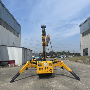 Remote Control kecil 3 ton, Spider <span class=keywords><strong>Crane</strong></span> Crawler baling-baling, lengan teleskopik hidrolik tanpa kabel bersertifikasi CE - Product Image 1