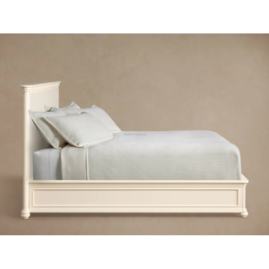 Base de Cama de Madera Tapizada Clásica Hecha a Mano, con Cabecera Acolchada de Tela Premium y Patas Redondeadas - Product Image 6