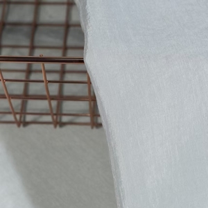 2025 tela satinada acetato nailon vestido abrigo ecológico transparente para niñas fluido y suave fino Primavera Verano Textiles para el hogar - Product Image 5
