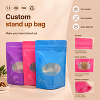 Sacs en Mylar Métallisés avec Fenêtre Transparente, Sachets Doypack Refermables pour Stockage Alimentaire – Fabricant