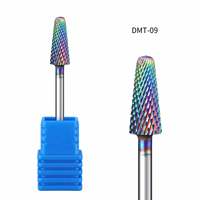Accessoires de ponceuse à ongles en acier au tungstène en gros, tête de meulage diamantée pour le retrait du vernis gel