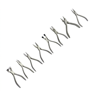 Complete Jewelry Making Tool Kit with Round Nose Flat Nose and <b>Needle</b> Nose Pliers Professional <b>Beading</b> and Jewelry Repair Pliers - Product Image 1