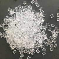 Pasokan Pabrik Pelet Resin PC Granul Polikarbonat Murni Tahan Benturan Tinggi Transparansi Tinggi Bahan Baku PC untuk Lampu Mobil