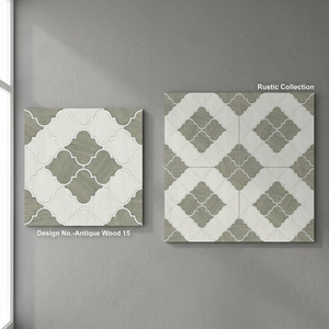 Carreaux de sol en porcelaine émaillée numérique 40x40cm de qualité export, imperméables et antidérapants pour extérieur - Product Image 2