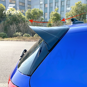 Spoiler Posteriore per Volkswagen <span class=keywords><strong>Golf</strong></span> 8 GTI Clubsport <span class=keywords><strong>2020</strong></span>+, Ala per Tetto in ABS, Kit Aerodinamico per Bagagliaio, Finitura Lucida Singola - Product Image 4