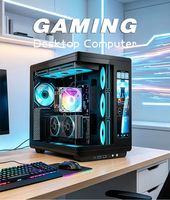 RTX 5070 12GB Custom Gaming PC OEM ODM Wholesale Intel Ryzen Optional DDR4 DDR5 NVMe SSD Prebuilt Gaming Desktop Computer PC