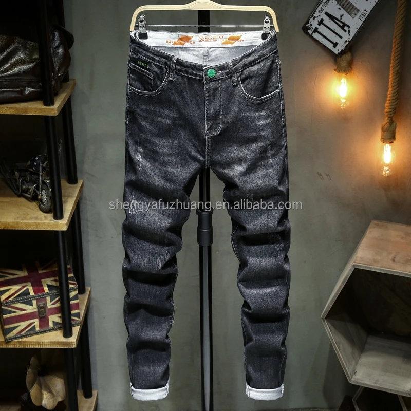 Wholesale Casual Mens Jeans Stylish Taper Denim Pants