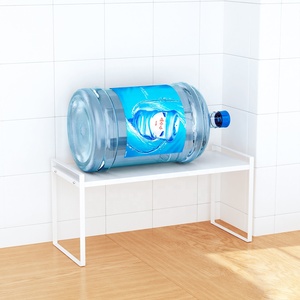 Estante de almacenamiento apilable para el hogar, estantería para especias, artículos de cocina - Product Image 4