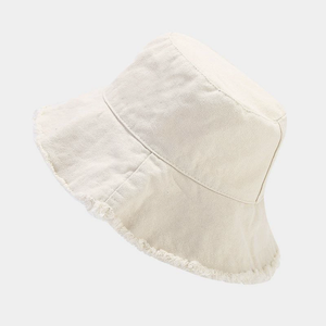 Casquette de pêcheur en coton à franges brodées, forme en fil d'aluminium souple, lavage à l'eau, chapeau seau unisexe, quatre saisons, uni - Product Image 6