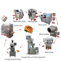 Vente chaude Mélangeur De Viande Légumes Farce Mélange Mélangeur Machine Cutter Hachoir À Viande Mélangeur pour Saucisse Agitation Mélangeur