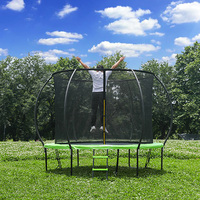 Trampolín Resistente Zoshine para Uso Recreativo, Trampolín Exterior con Red de Seguridad para Niños y Adultos