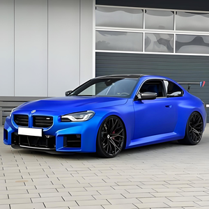 Vinilo Adhesivo para Automóviles, Super Mate, Azul Cromo, Efecto Hielo, Protección UV, Antiarañazos, Rollo de 1.52*18M - Product Image 1