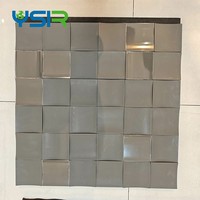Panneaux acoustiques muraux en mosaïque moderne, insonorisants, durables, en polyester