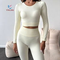 Ensemble de yoga pour femmes de quantité minimale de commande bas dernier style ensemble de yoga de haute qualité en vente directe en usine